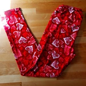 Valentine's lularoe leggings